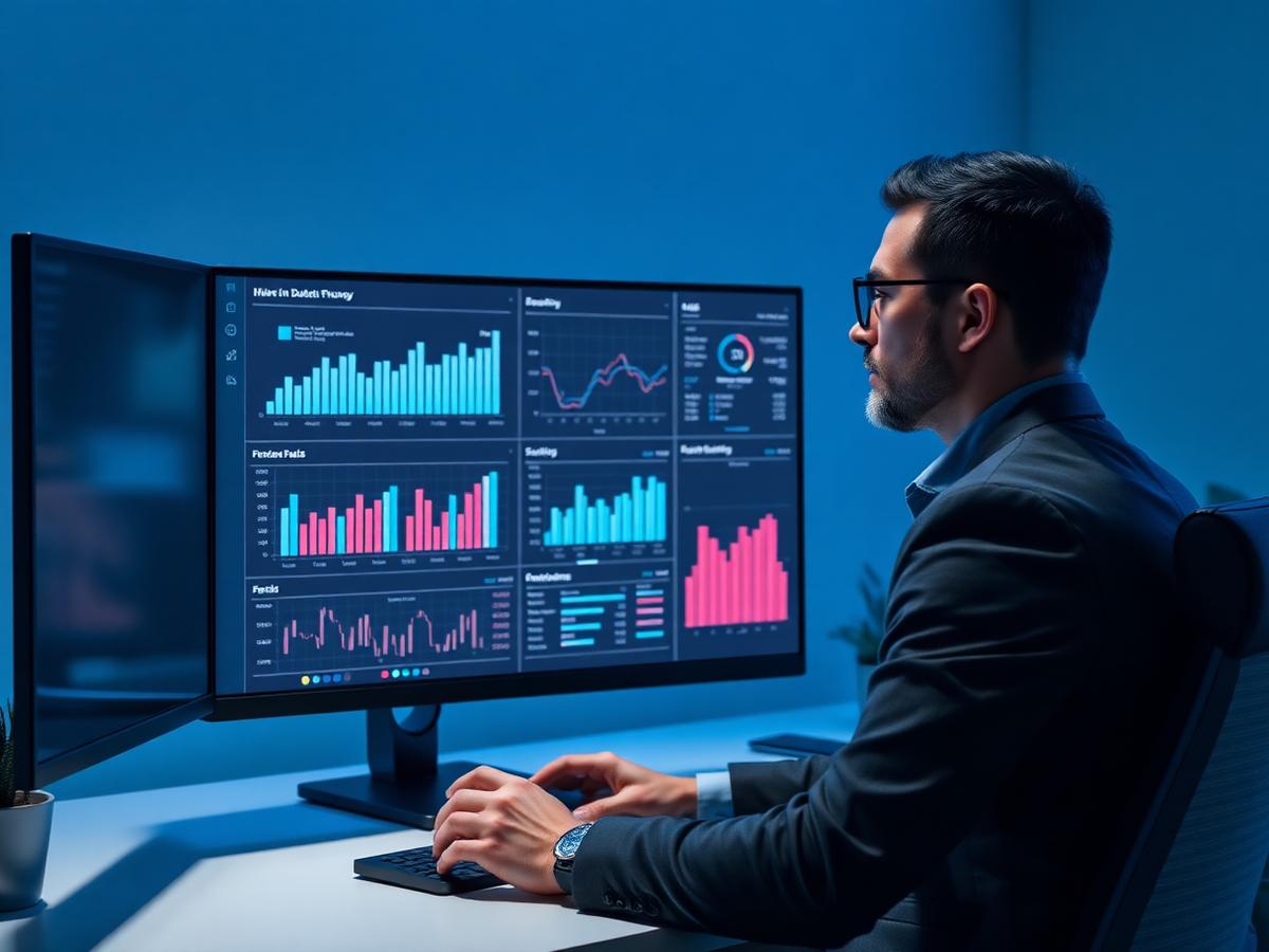 Tableau de bord financier et applications métiers sur mesure